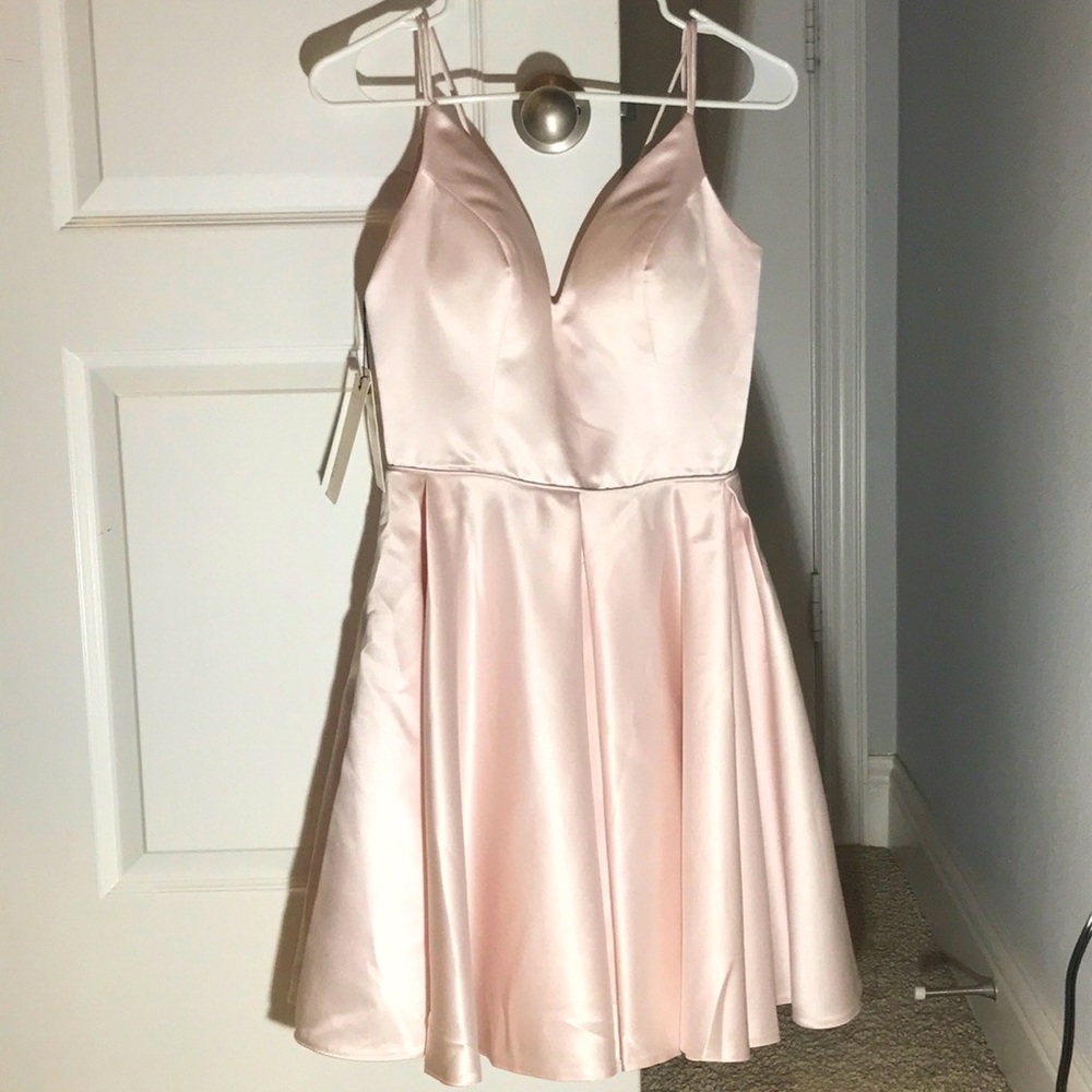 Pastel Pink Homecoming/Formal Dress NWT
